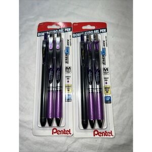 pentel energel 0.7 Rxt Violet Ink Bonus Kurt Gel Pen